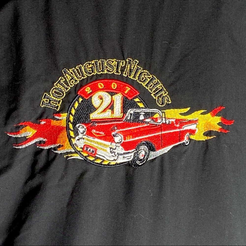 Hot August Nights 2007 Button Down Short Sleeve Shirt Size 3XL